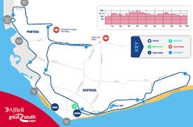 10miles great south run route map